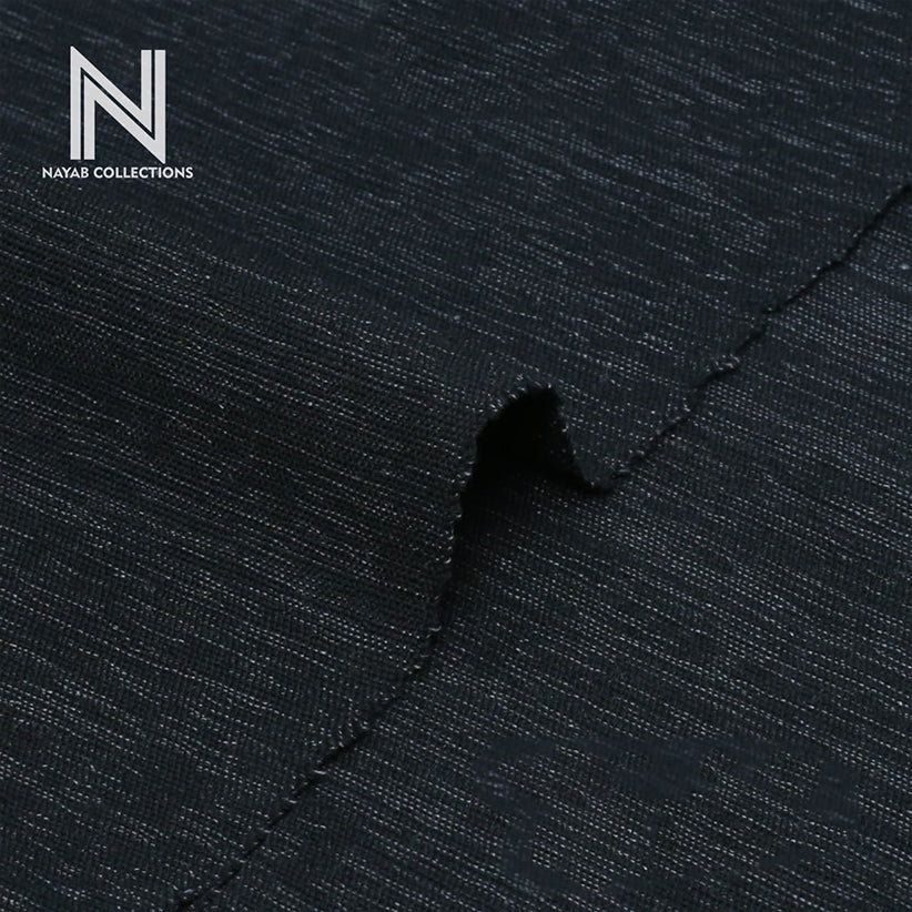 Handmade Kamalia Khaddar Black