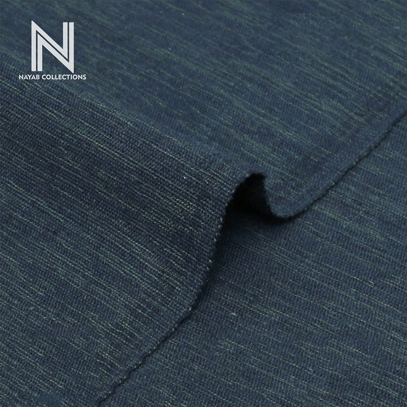 Handmade Kamalia Khaddar Blue