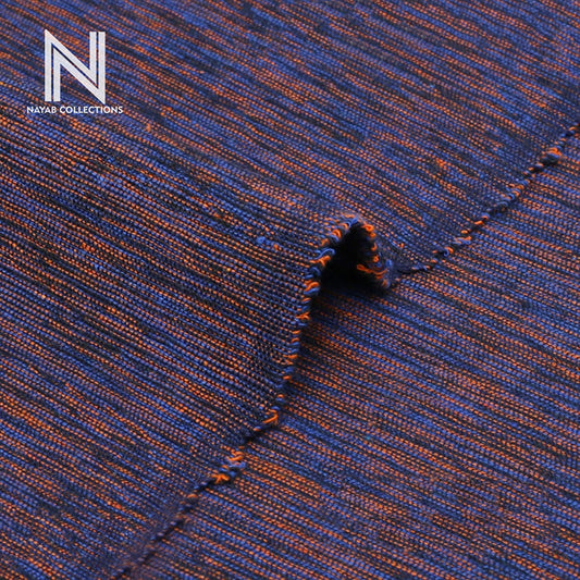 Handmade Kamalia Khaddar Red Blue